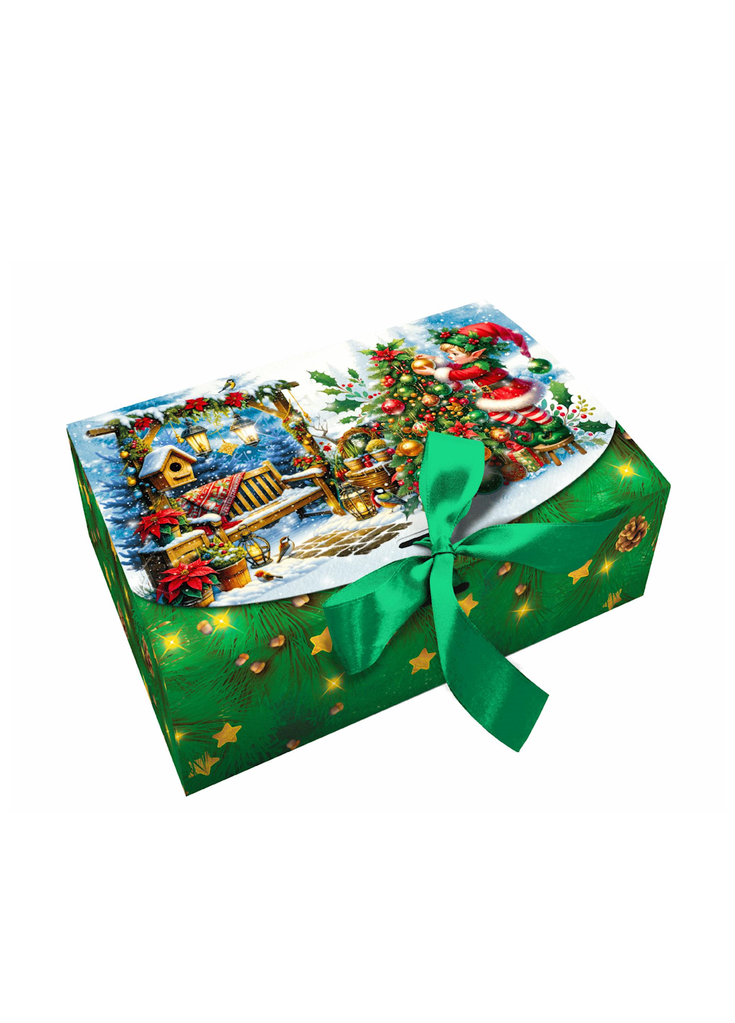 Солодкий новорічний подарунок, Ельф, Вам дарунок, 989гр.